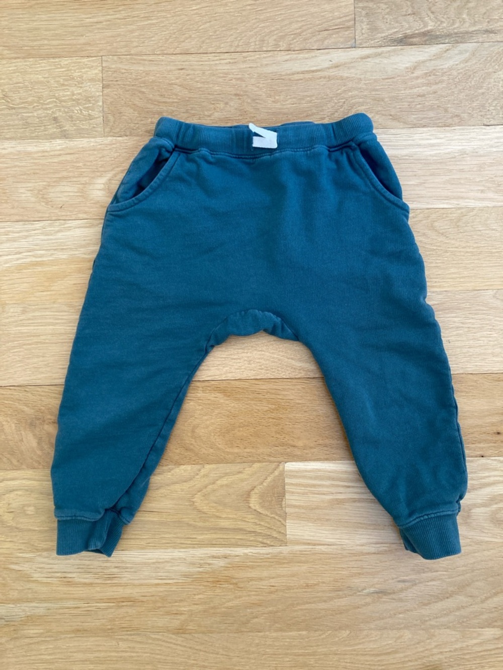 Les Gamins Classic Slim Sweatpants - Mountain Green / 18-24mo